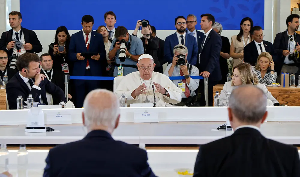 El Vaticano se ha rodeado de expertos en IA para estudiar su impacto. Foto: AFP El Vaticano se ha rodeado de expertos en IA para estudiar su impacto. Foto: AFP