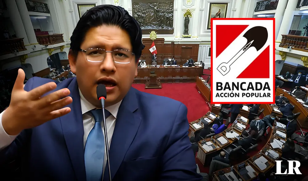 En agosto de 2023, López renunció a Acción Popular junto a otros siete parlamentarios debido a desacuerdos internos. Foto: composición LR / Ilich López / Congreso de la República En agosto de 2023, López renunció a Acción Popular junto a otros siete parlamentarios debido a desacuerdos internos. Foto: composición LR / Ilich López / Congreso de la República