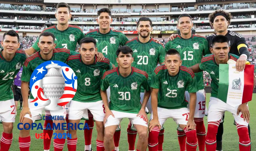 La selección mexicana integra el grupo B de la Copa América 2024. Foto: composición GLR/selección mexicana.