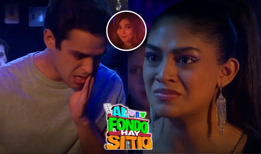 'Al fondo hay sitio': Alessia se va de la discoteca con July. Foto: composición LR/ América TV