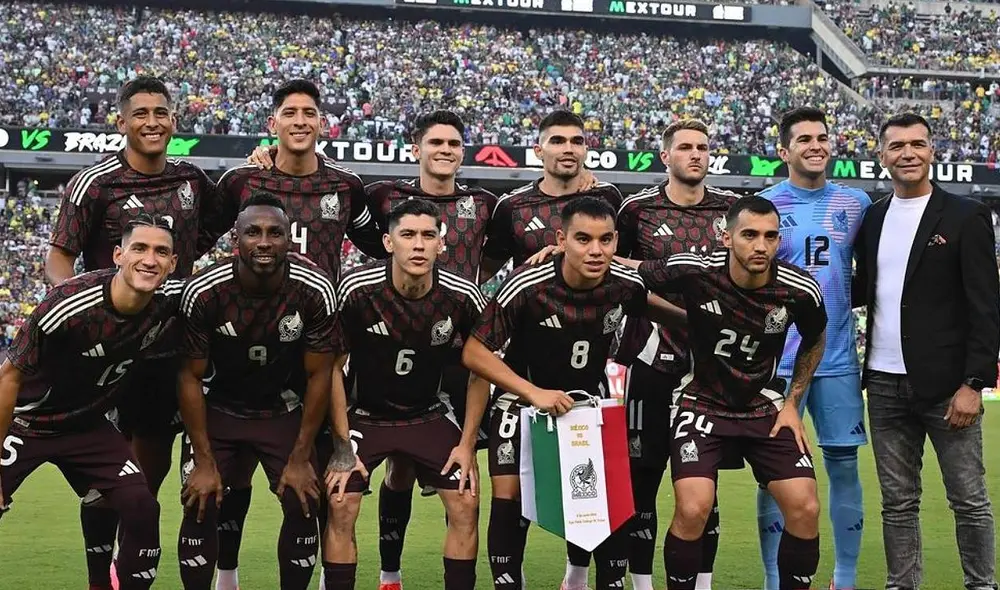 Antes de su participación en la Copa América 2024, México cayó en sus amistosos frente a Uruguay y Brasil. Foto: Instagram @miseleccionmx