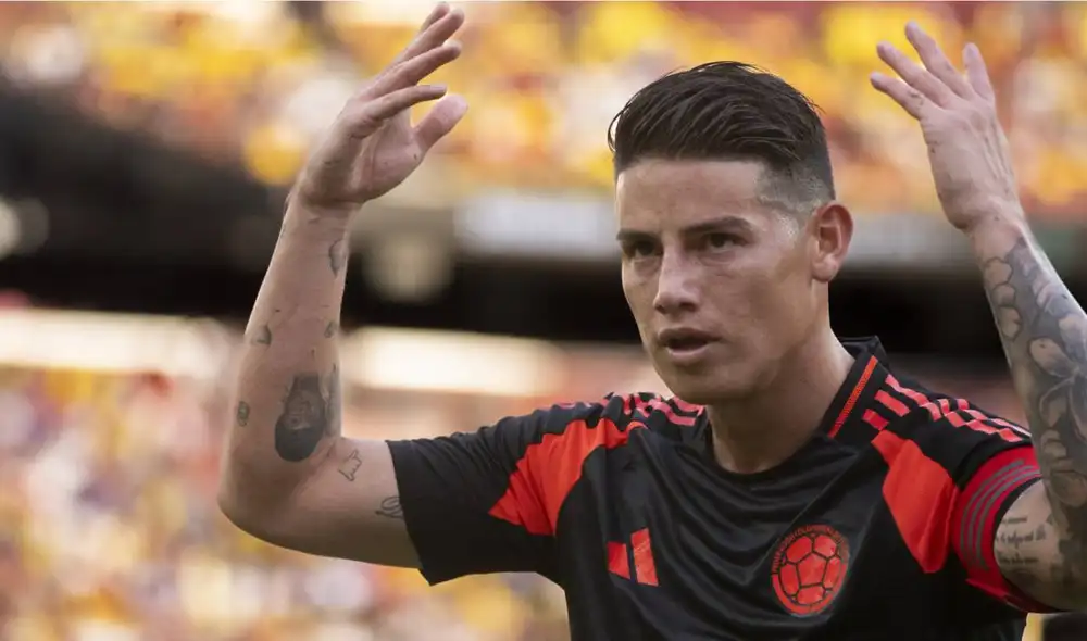 James Rodríguez es uno de los convocados por Néstor Lorenzo para la Copa América. Foto: AFP