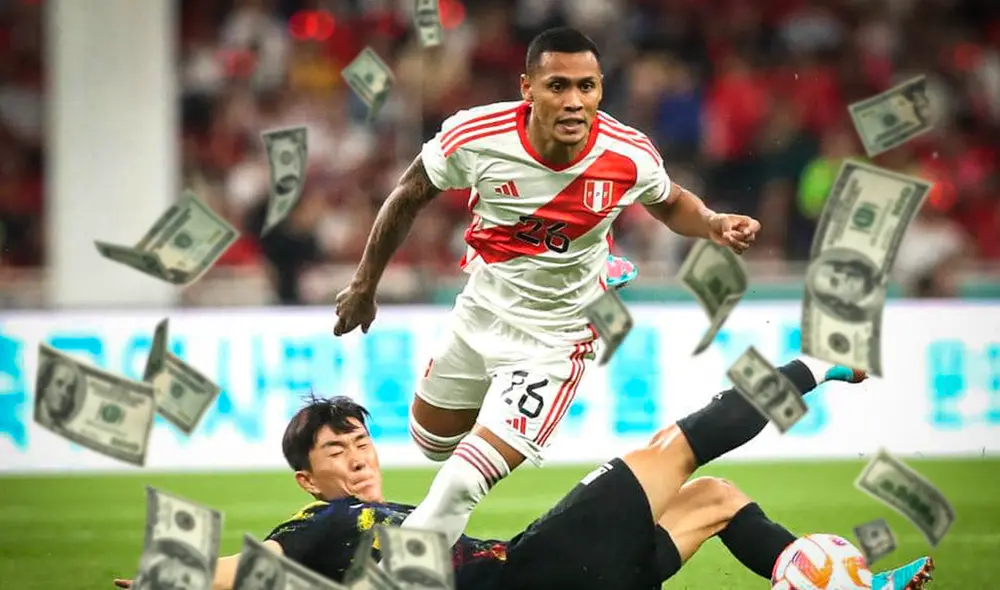 Bryan Reyna viene de jugar la Copa Libertadores y la Liga Profesional con Belgrano. Foto: composición LR/AFP