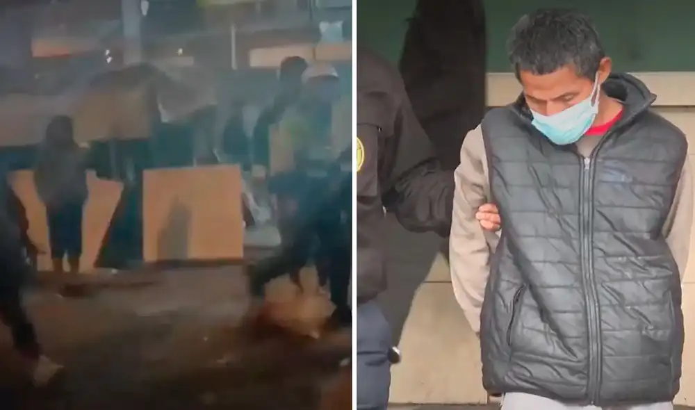 Presuntos delincuentes utilizaban descampado de la Carpa Grau para colocar puesto de droga hecho con maderas y cartones. Foto: composición LR/América TV Presuntos delincuentes utilizaban descampado de la Carpa Grau para colocar puesto de droga hecho con maderas y cartones. Foto: composición LR/América TV