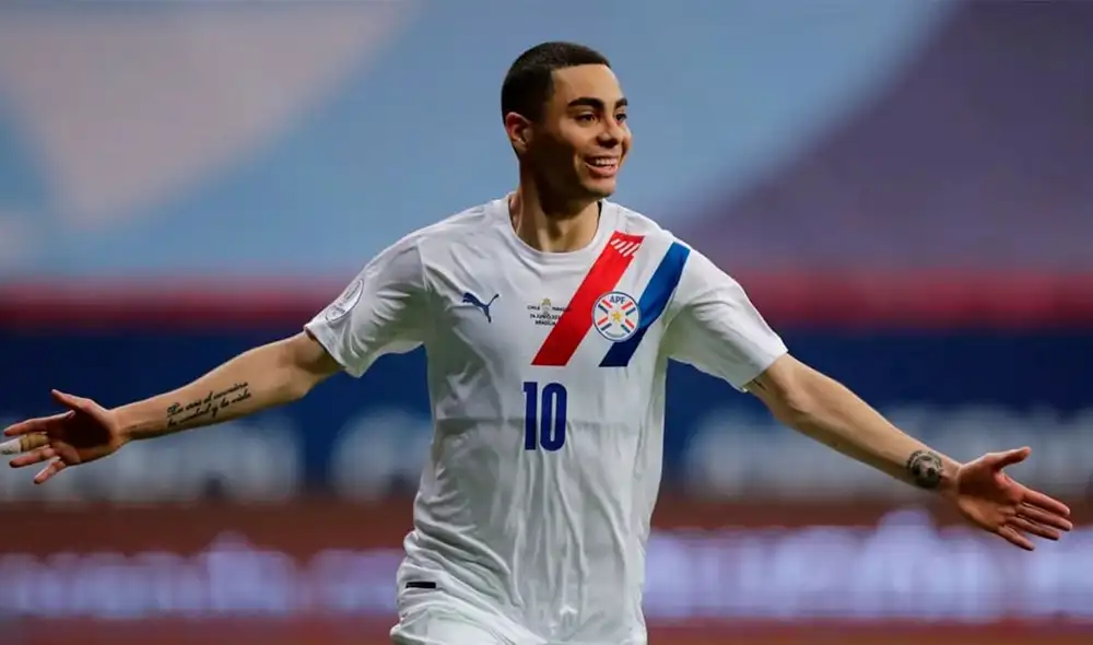 Miguel Almirón es uno de los jugadores llamados a liderar a Paraguay en la Copa América 2024. Foto: EFE