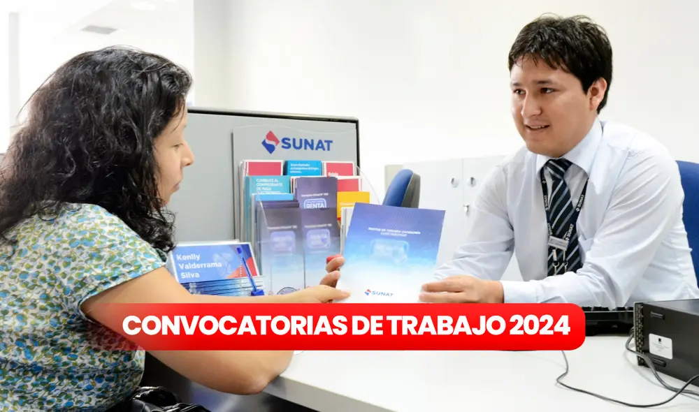 Las personas interesadas en postular a la convocatoria CAS de Sunat pueden hacerlo del 24 al 25 de junio. Foto: composición LR/Sunat