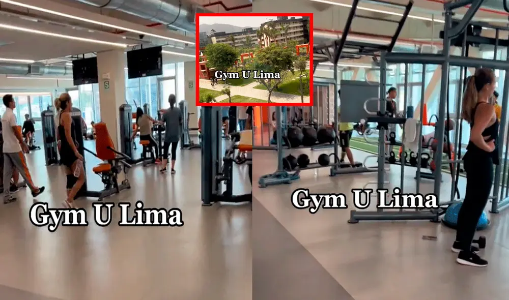 El gimnasio cuenta con un amplio espacio, máquinas para correr, camillas para hacer abdominales y todo lo necesario para hacer ejercicios. Foto: composición LR/TikTok/@solo.buenas.vibes El gimnasio cuenta con un amplio espacio, máquinas para correr, camillas para hacer abdominales y todo lo necesario para hacer ejercicios. Foto: composición LR/TikTok/@solo.buenas.vibes