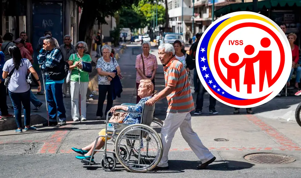 Los pensionados del IVSS reciben el pago de la pensión y el Bono de Guerra Económica. Foto: composición LR/EFE/IVSS Los pensionados del IVSS reciben el pago de la pensión y el Bono de Guerra Económica. Foto: composición LR/EFE/IVSS
