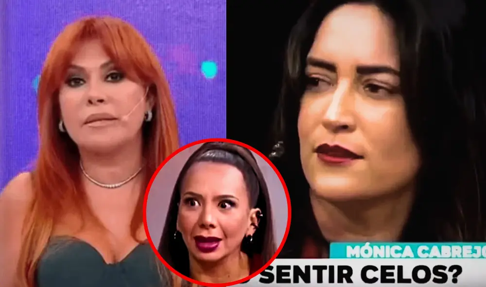 La periodista de ATV se volvió viral tras sus declaraciones sobre la relación con su esposo. Foto: Composición LR/Captura ATV