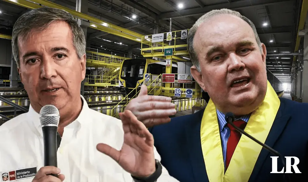 La concesionaria de la Línea 2 cuestionó la negativa de Rafael López Aliaga. Foto: composición de Fabrizio Oviedo.