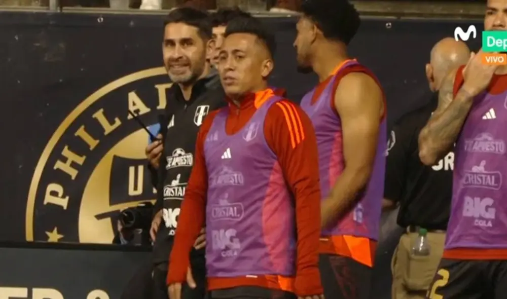 Christian Cueva no juega un partido oficial desde octubre del 2023. Foto: captura de Movistar Deportes