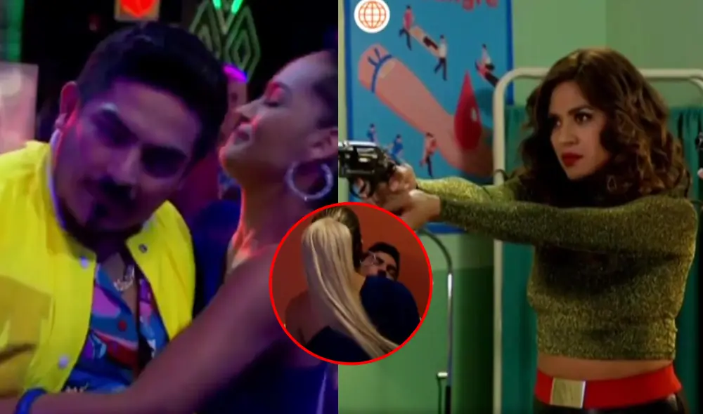 ¡Por poco! Joel creyó encontrar una nueva conquista, pero terminó al borde de la muerte en 'Al fondo hay sitio'. Foto: composición LR/América TV