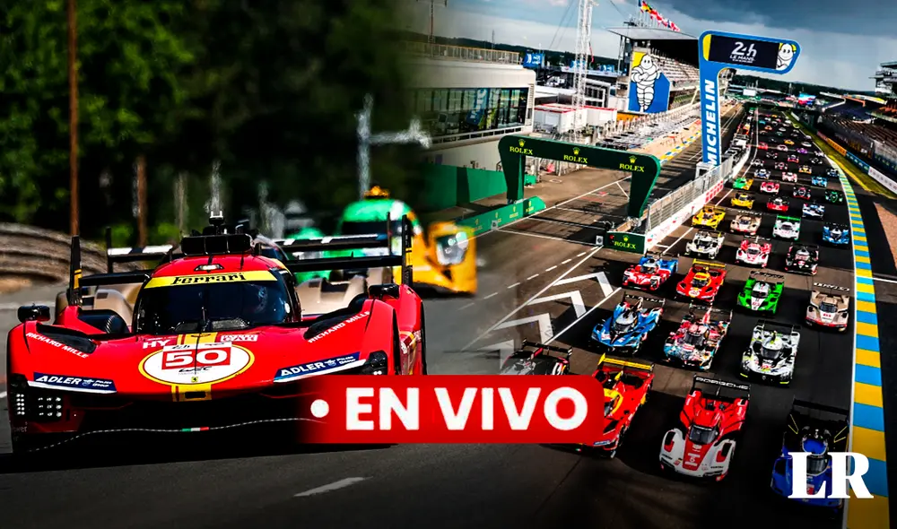 Las 24 Horas de Le Mans 2024 arranca este sábado en el circuito de la Sarthe. Foto: composición LR / EuroSport Las 24 Horas de Le Mans 2024 arranca este sábado en el circuito de la Sarthe. Foto: composición LR / EuroSport