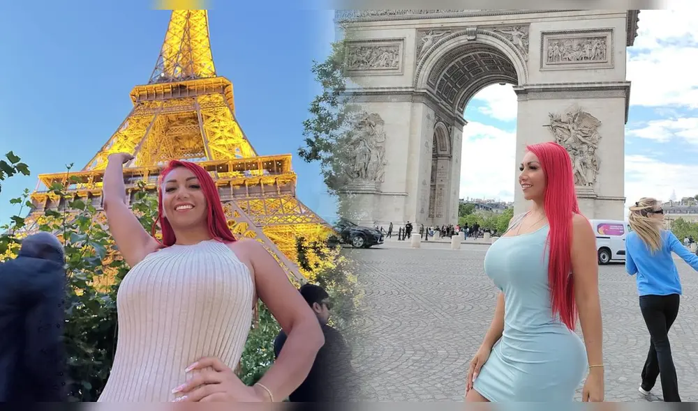 Deysi Araujo comparte en sus redes sociales su visita por diversos monumentos de Paris. Foto: composición LR/Deysi Araujo Instagram
