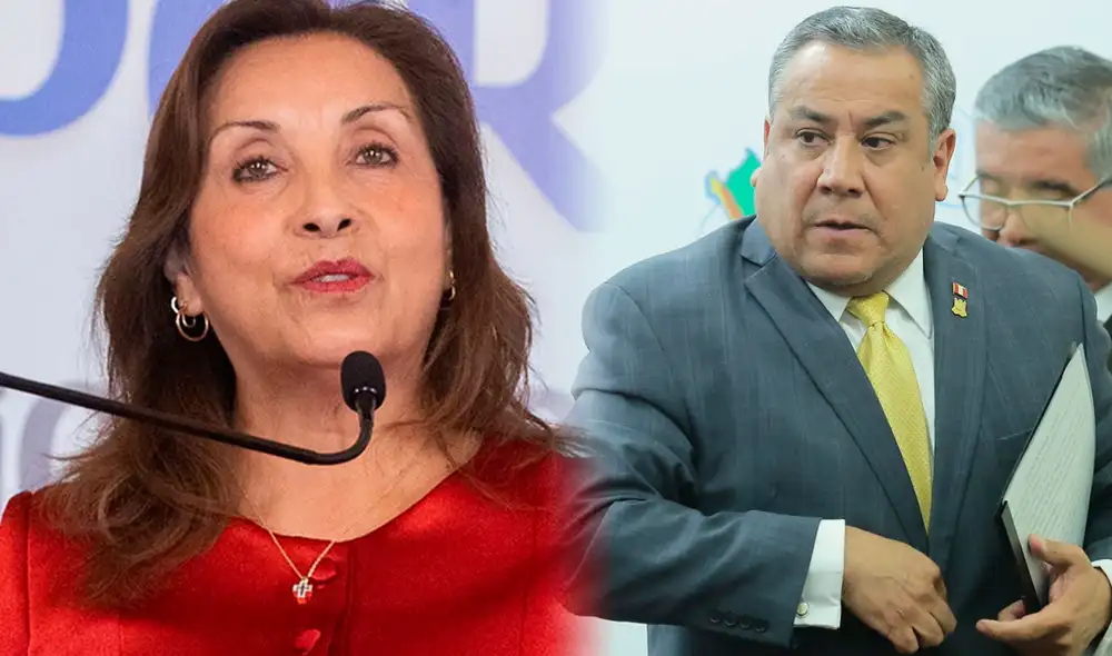 El primer ministro aprovechó en banalizar la alta desaprobación de Dina Boluarte. Foto: composiciónLR/John Reyes/La República/Andina