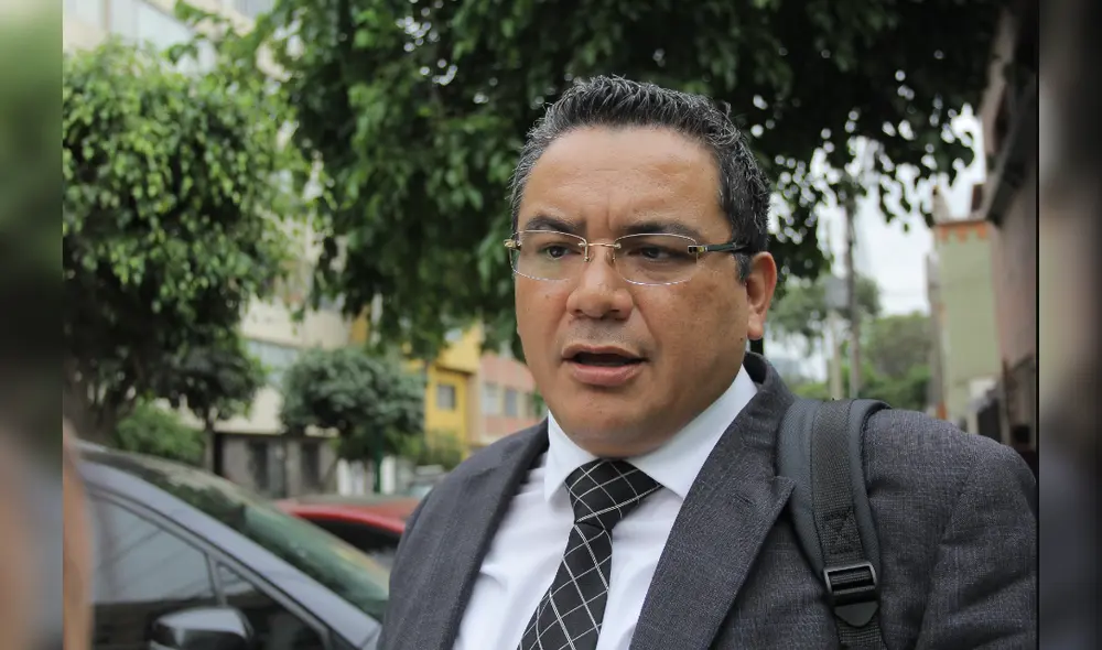 Juan José Santiváñez le recordó al Ministerio Público que sólo son tres los poderes del Estado| Foto: Antonio Melgarejo - LR