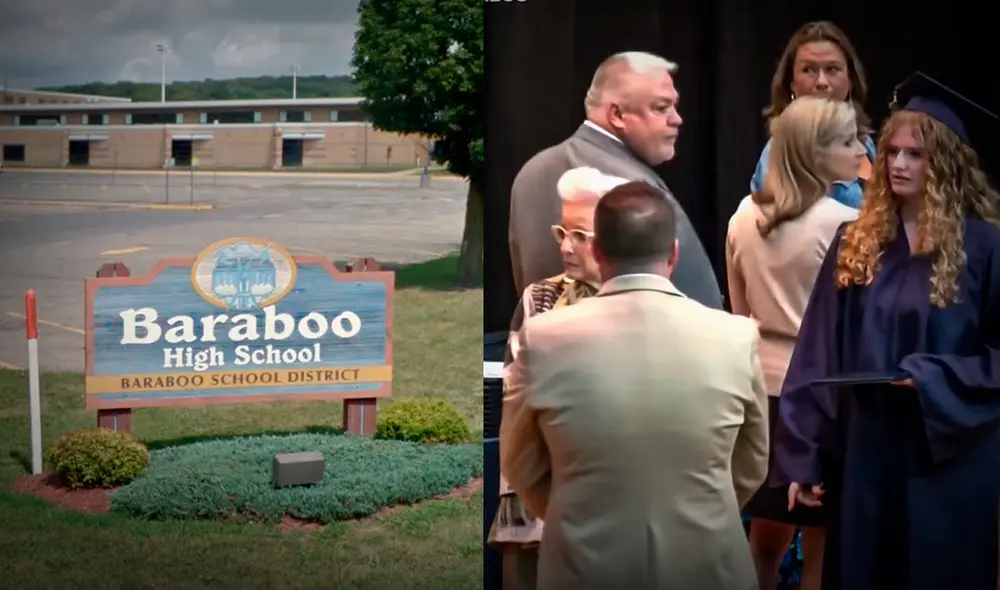 Un padre de familia actuó de forma racista en la graduación de su hija. Composición: LR