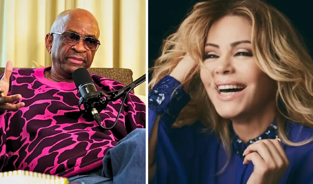 Gisela Valcárcel y Sergio George se han mostrado en diversas oportunidades juntos. Foto: Composición LR/Captura Youtube/Gisela Valcárcel/Twitter