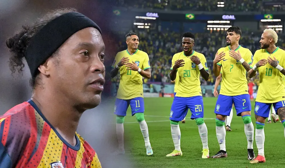 Ronaldinho fue campeón del mundo con la selección brasileña en el 2002. Foto: composición LR/AFP