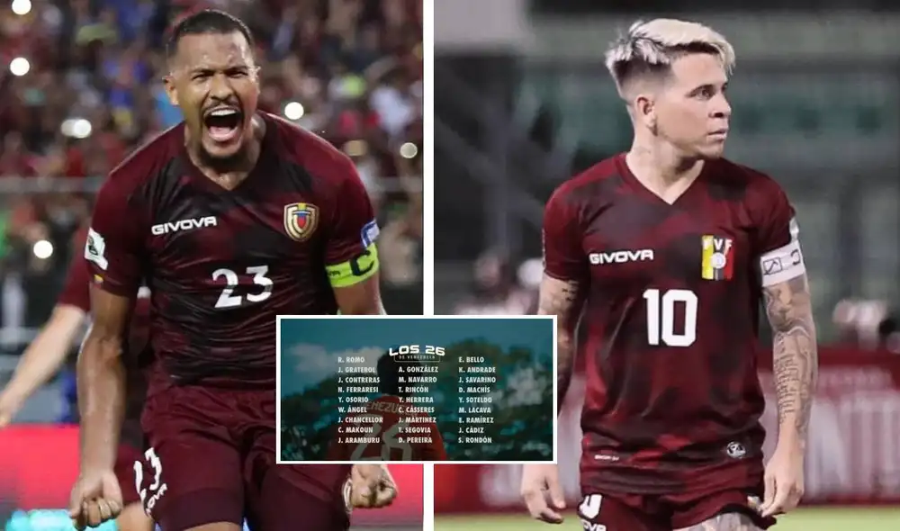 Venezuela debutará ante Ecuador el sábado 22 de junio. Foto: composiciónLR/Acción Vinotinto/Deporte Total/La Vinotinto Venezuela debutará ante Ecuador el sábado 22 de junio. Foto: composiciónLR/Acción Vinotinto/Deporte Total/La Vinotinto