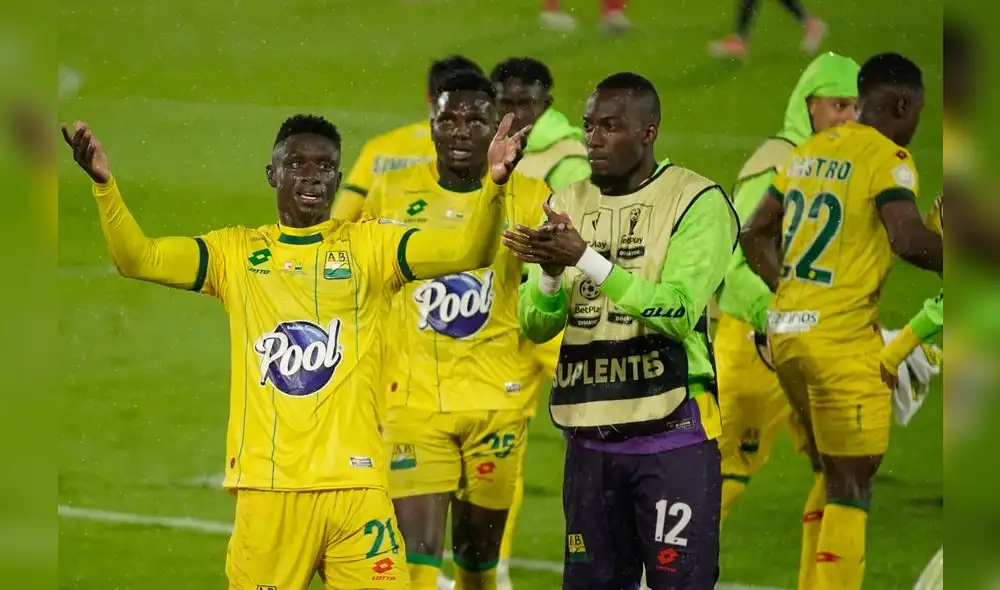 Atlético Bucaramanga salió por primera vez campeón en el fútbol colombiano. Foto: El Tiempo/X