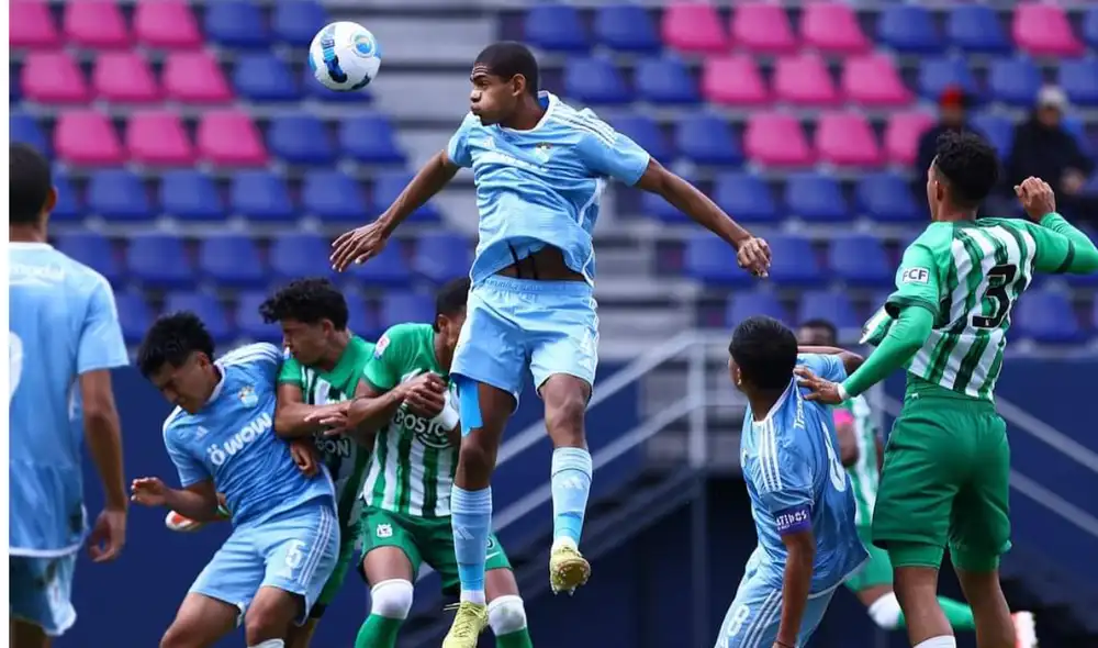Cristal cayó en penales ante Atlético Nacional en la final. Foto: IDV Formativas/X