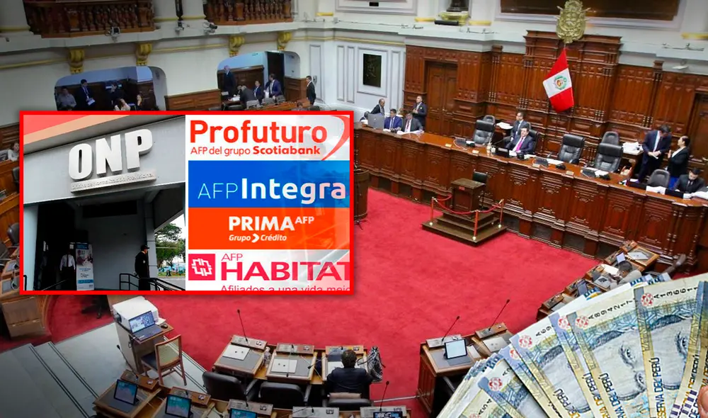 Luego de la irregular segunda votación que aprobó la reforma de pensiones, dos parlamentarios presentaron reconsideraciones que aún no han sido votadas en el Parlamento. Foto: composición LR/Andina