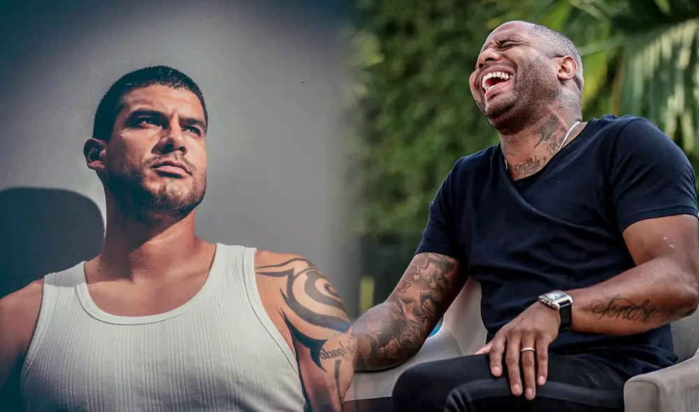 Erick Delgado estuvo presente en Enfocados y Guizasola no desaprovechó la oportunidad de refutarle un comentario sobre su programa. Foto: composición LR/Enfocados