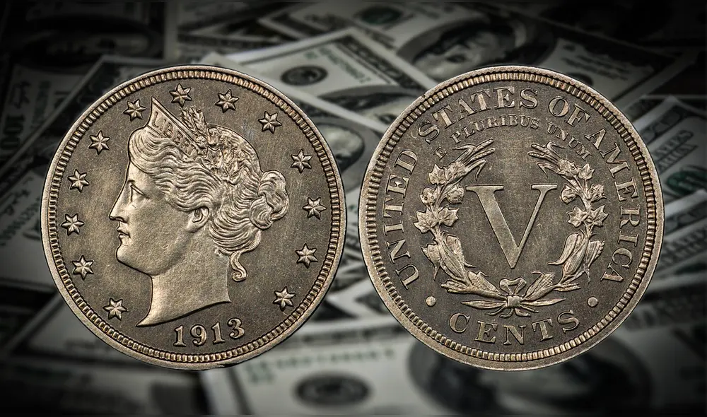 La última Walton Liberty Head Nickel de 1913 fue vendida a la casa de subastas GreatCollections. Foto: Composición LR | PCGS | Freepik