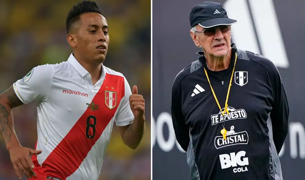 Christian Cueva no ha disputado ningún minuto en el 2024. Foto: composición GLR.