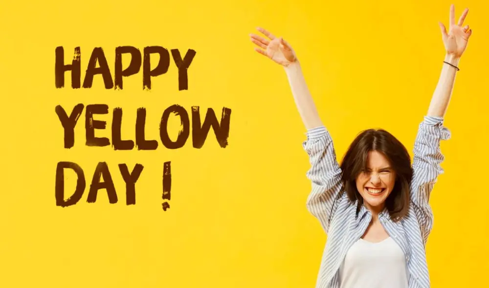 El Yellow Day es considerado como el día más feliz del año. Foto: Freepik
