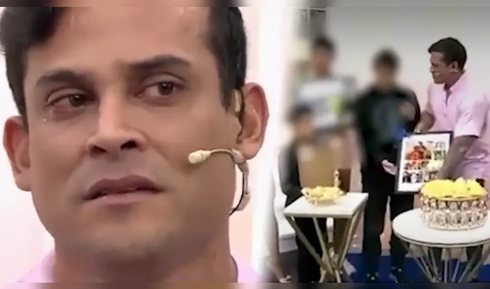 Christian Domínguez fue sorprendido por los hijos de Karla Tarazona y el suyo. Foto: composición LR/Préndete