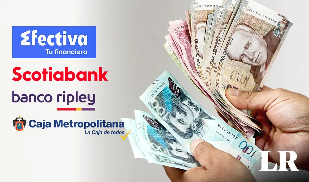 En nuestro país hay 18 bancos, 8 financieras, 12 cajas municipales y 5 cajas rurales. Foto: composición LR/Andina