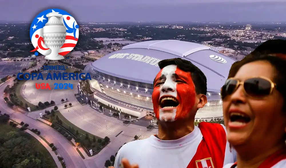 La ciudad de Arlington en Texas se jugará el partido inicial de Perú por la Copa América. Foto: composición LR/Conmebol La ciudad de Arlington en Texas se jugará el partido inicial de Perú por la Copa América. Foto: composición LR/Conmebol