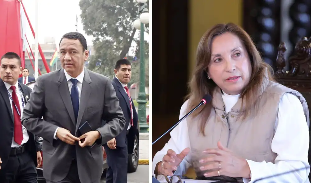 El ministro de Desarrollo Agrario y Riego dijo que el gobierno no puede paralizarse por las investigaciones que afronta la presidenta. Foto: composición LR