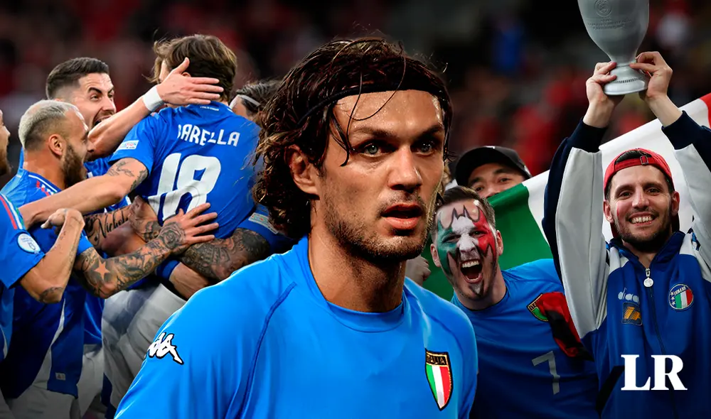 La selección de Italia adoptó oficialmente la camiseta azul en 1922. Foto: composición LR de Jazmin Ceras/AFP La selección de Italia adoptó oficialmente la camiseta azul en 1922. Foto: composición LR de Jazmin Ceras/AFP