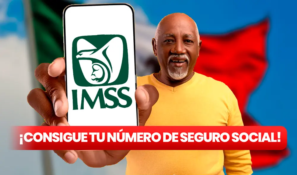 Así de sencillo puedes conseguir tu NSS en la página web del IMSS. Foto: composición LR / Freepik / Alamy