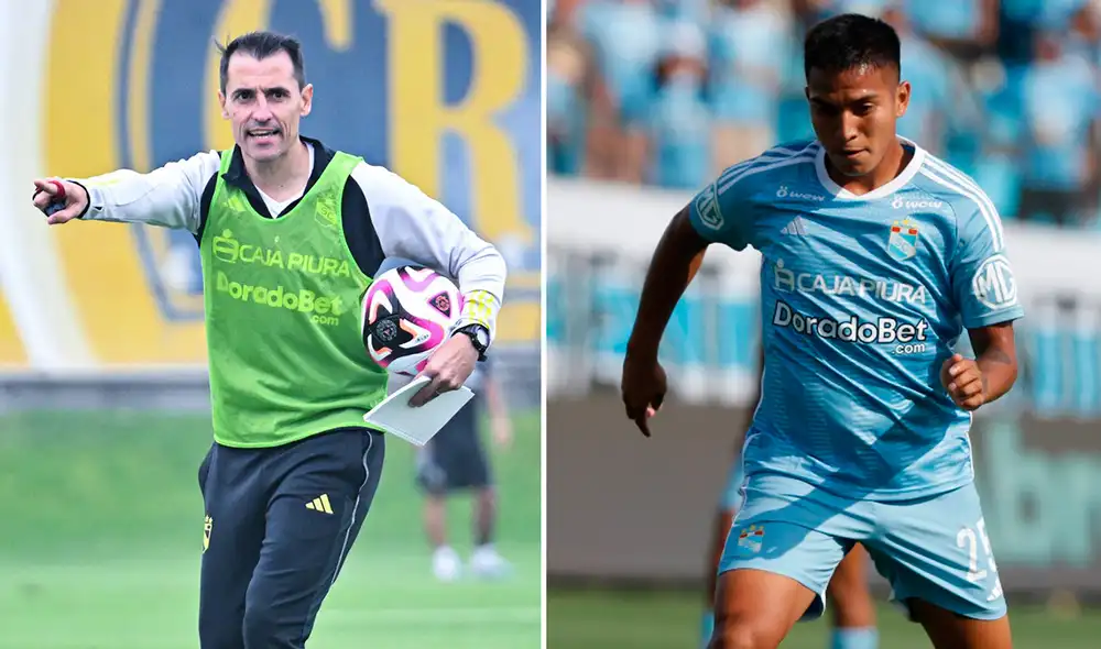 Guillermo Farré indicó que el plantel rimense, del cual forma parte Martín Távara, es uno "muy rico". Foto: composición de LR/Luis Jiménez/Sporting Cristal