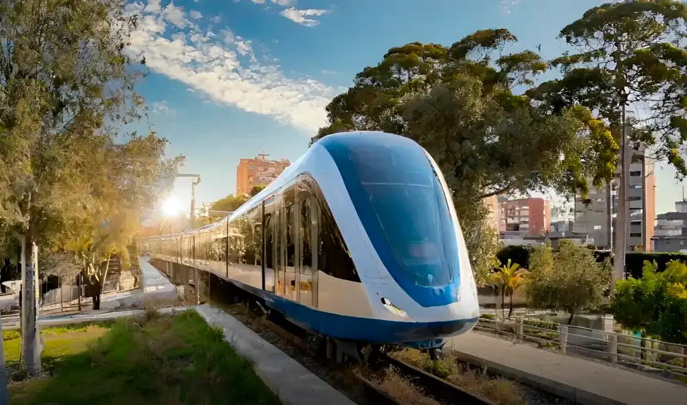 El tren Panamá-David brindará desarrollo económico en el país. Foto: Telemetro