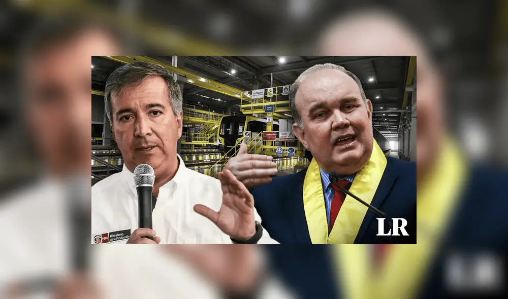 Ministro de Transportes y alcalde de Lima firma segunda acta de acuerdos.