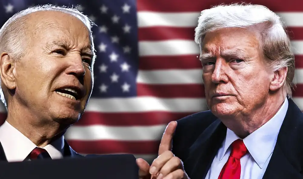La nueva campaña de Biden no deja lugar a dudas sobre su opinión de Trump. Foto: composición Fabrizio Jauregui LR / EFE / Charly Triballeau / AFP