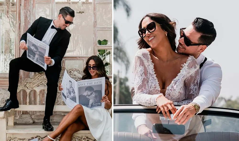 Melissa Paredes y Anthony Aranda se comprometieron hace más de un año en Disney. Foto: Composición Instagram/Melissa Paredes