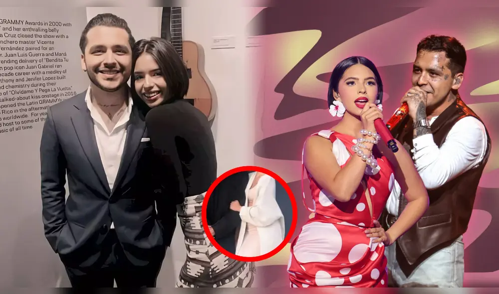 Christian Nodal defiende a Angela Aguilar. Foto: composición LR/Hola/México/Angela Aguilar Instagram