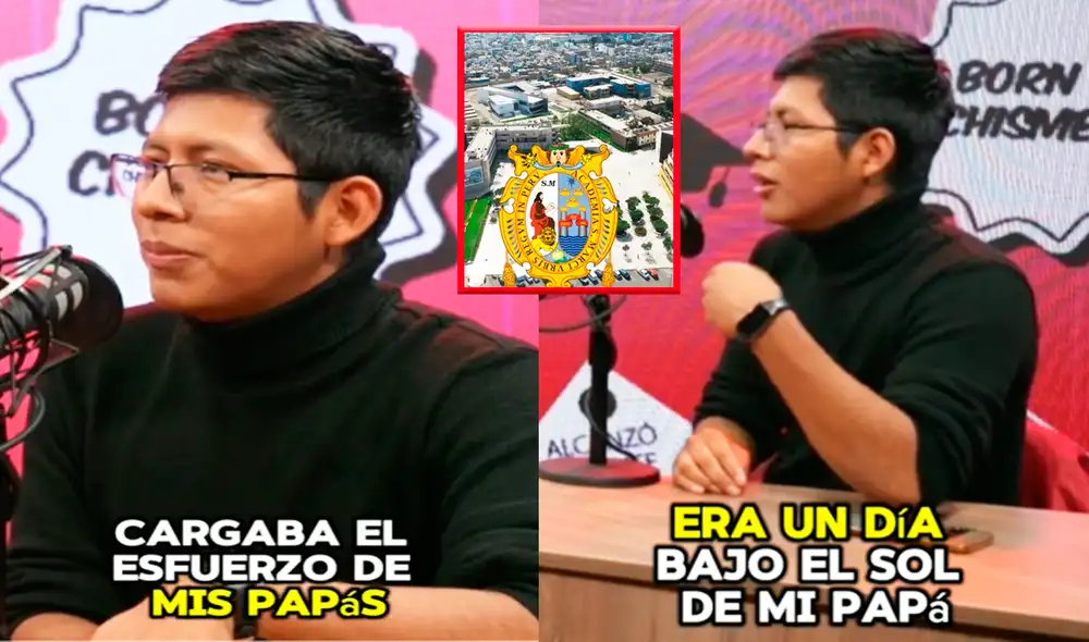 “He pasado muchas cosas y siempre recordaba que estaban haciendo mis viejitos”, remarcó el joven sanmarquino. Foto: composición LR/TikTok/@chisme.san.marcos “He pasado muchas cosas y siempre recordaba que estaban haciendo mis viejitos”, remarcó el joven sanmarquino. Foto: composición LR/TikTok/@chisme.san.marcos