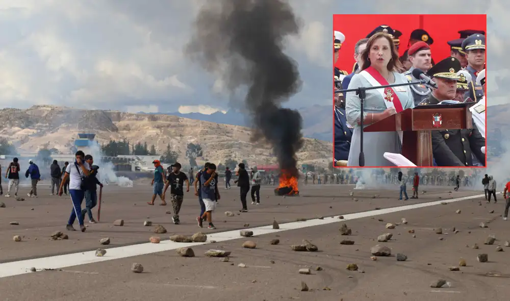 Boluarte es investigada por el Ministerio Público por las muertes registradas en Ayacucho. Foto: composición LR. Boluarte es investigada por el Ministerio Público por las muertes registradas en Ayacucho. Foto: composición LR.