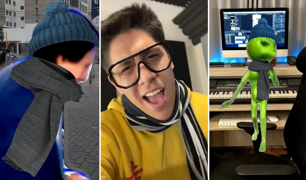 "Temazo", resaltaron usuarios en clip viral de TikTok. Foto: composición LR/ Tito Silva Music/ TikTok