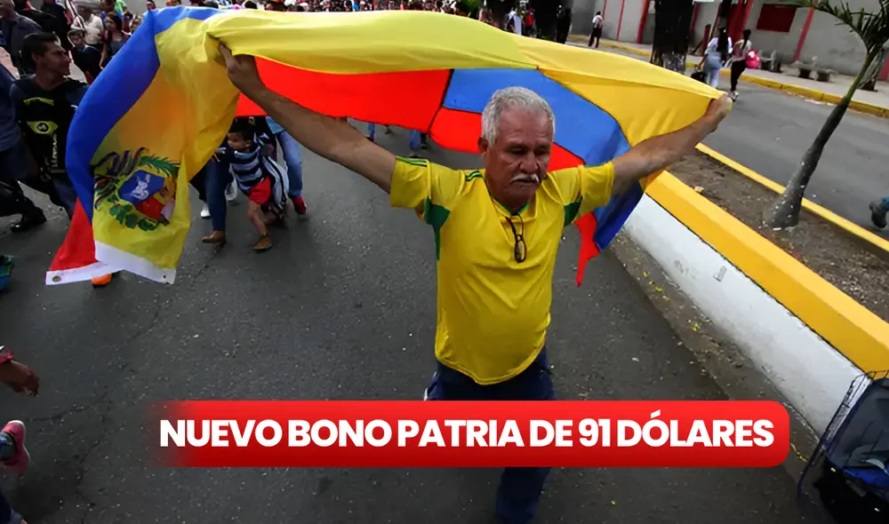 El dinero de los bonos se puede transferir a un familiar por el Sistema Patria. Foto: composición LR/AFP