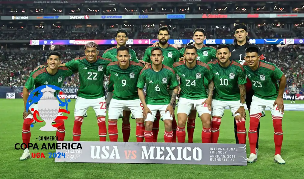 México enfrentará a Ecuador, Venezuela y Jamaica en la fase de grupos de la Copa Amériac 2024. Foto: composición LR/ESPN/CONMEBOL