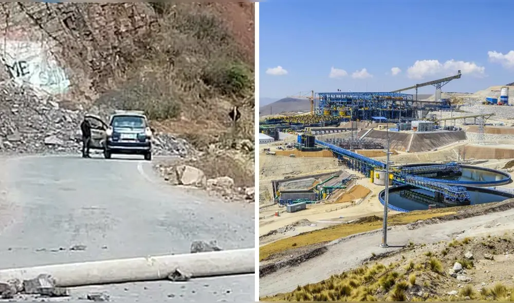 Vías a la minera Las Bambas se encuentra cerrada por 48 horas. Foto: Composición LR/Difusión
