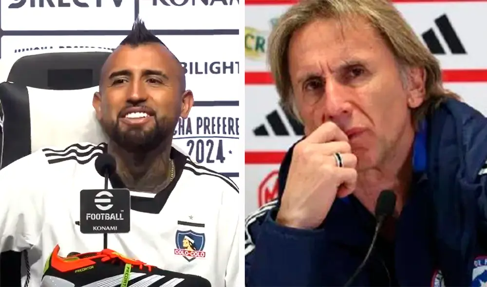 Arturo Vidal lamentó no haber sido parte de la lista final de Gareca para la Copa América 2024. Foto: composición LR/captura de ESPN/Radio Antara